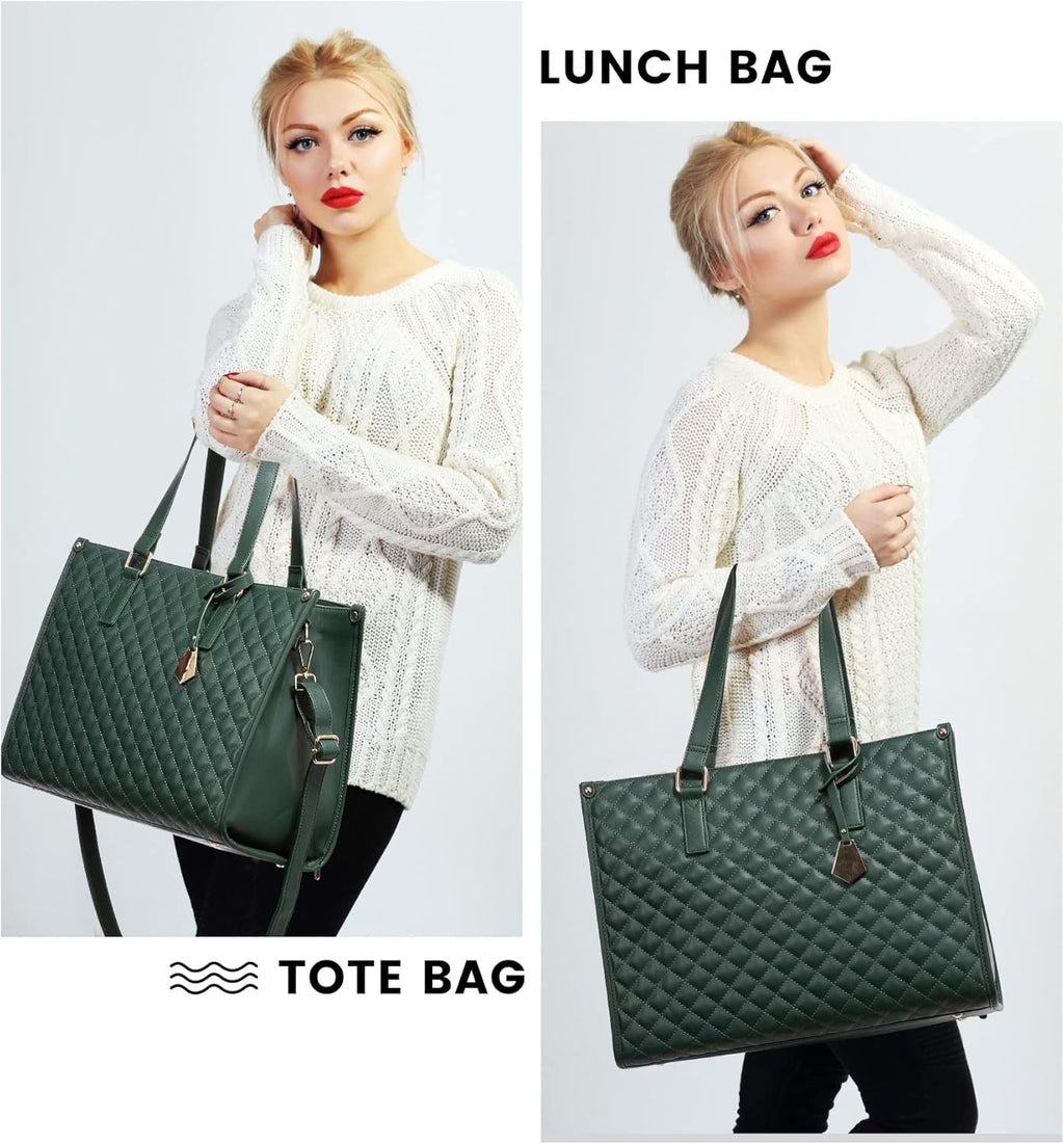 💼 The Ultimate 2-in-1 Tote Bag – Where Elegance Meets Functionality! 🍽️