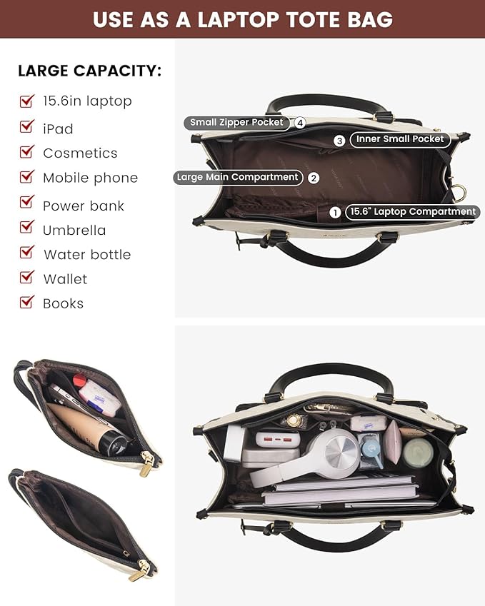 💼 The Ultimate 2-in-1 Tote Bag – Where Elegance Meets Functionality! 🍽️