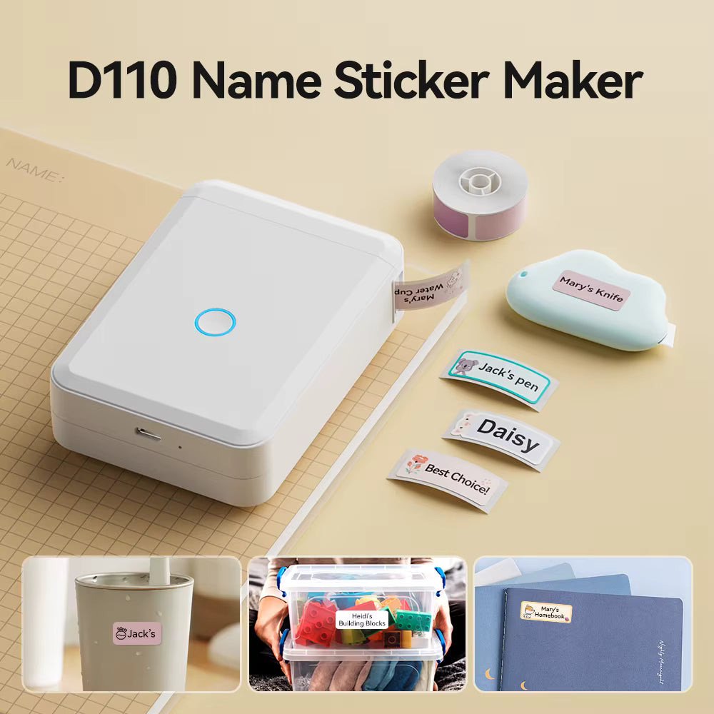 Portable Inkless Label Printe