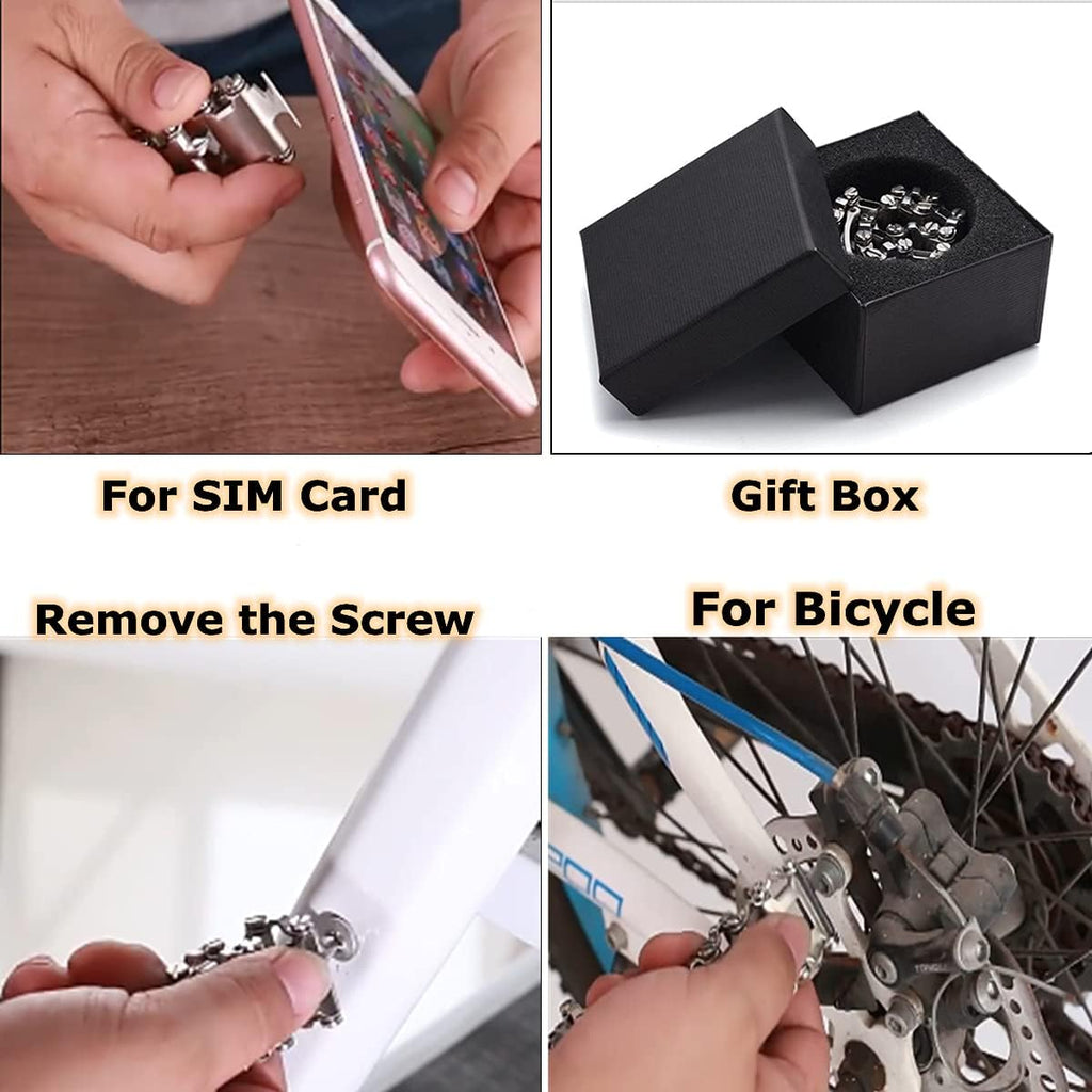 29-in-1 Multifunctional Stainless Steel Bracelet