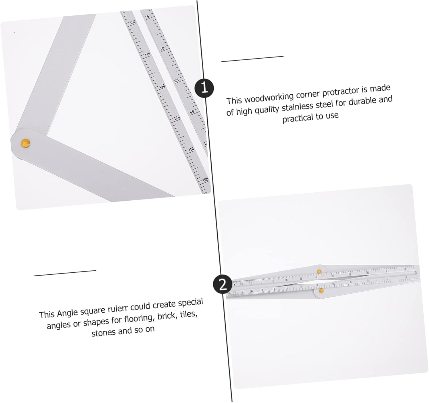Precision Multi-Angle Measuring Ruler