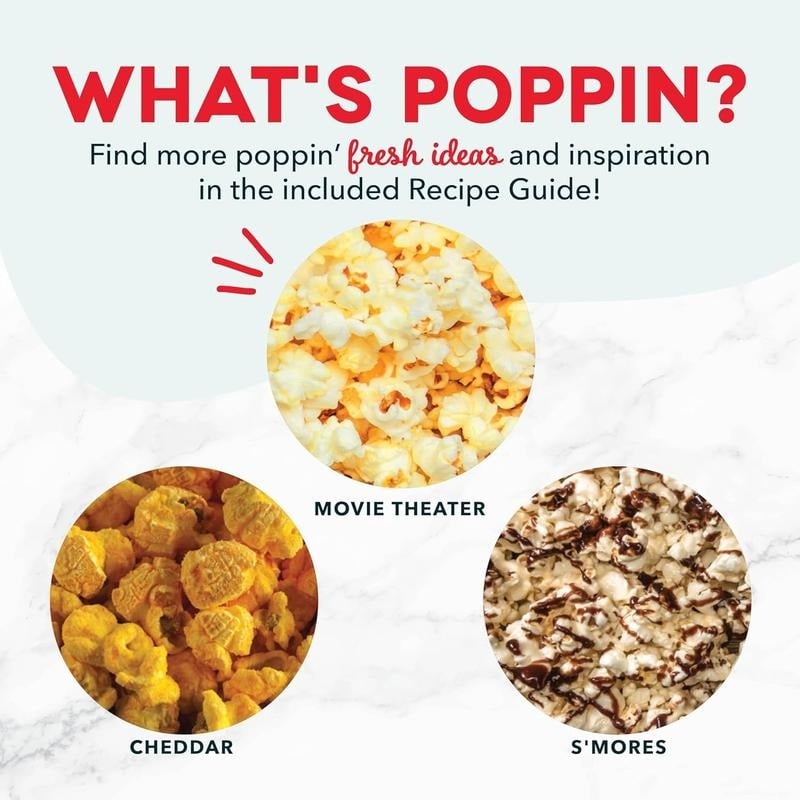 🍿Popcorn Maker - Oil-Free, Air Popcorn Popper