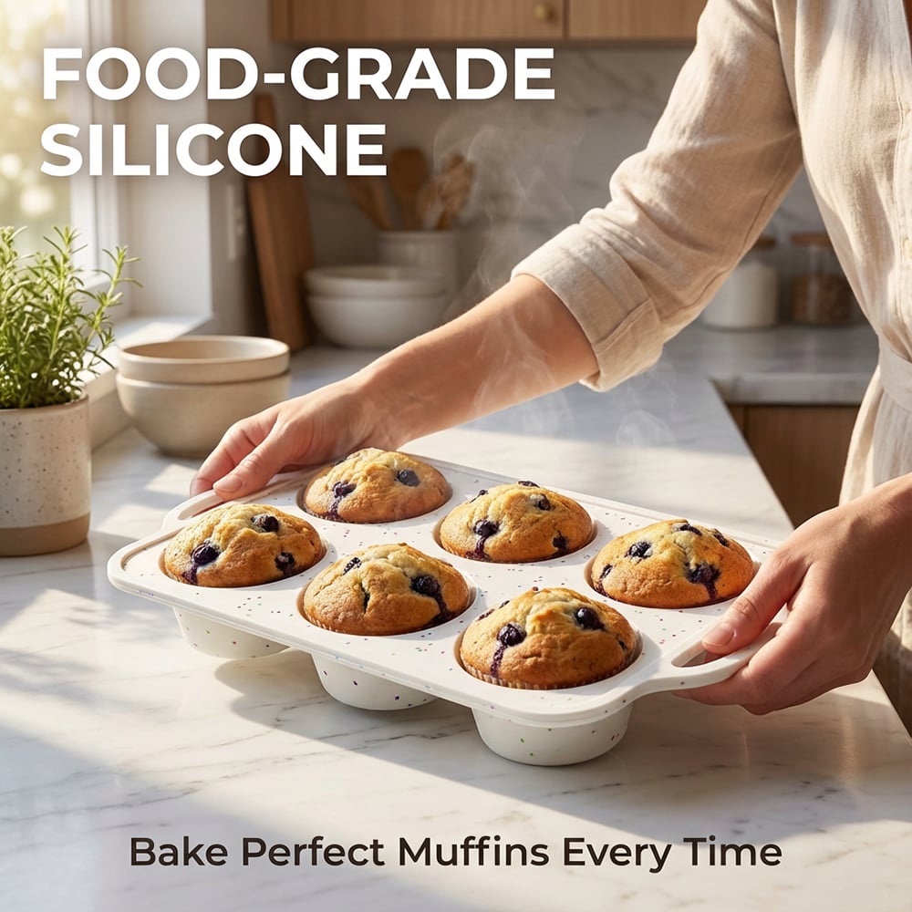 Silicone Deep Cake Mold for Egg-Based Pastries🧁