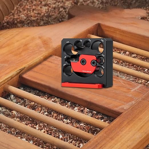 Dowel Rod Maker for Woodworking-Steel Dowel Plate with 8 Holes