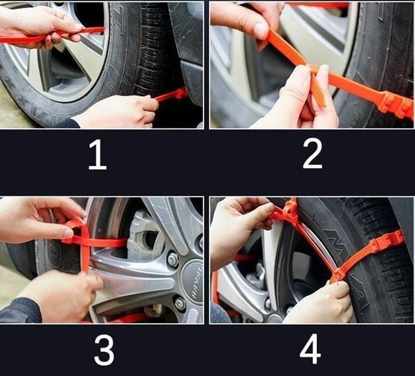 💥CHRISTMAS SALE - 49% OFF💥 Reusable Anti Snow Chains of Car OF - BUY 8 GET 8 FREE & FREE SHIPPING