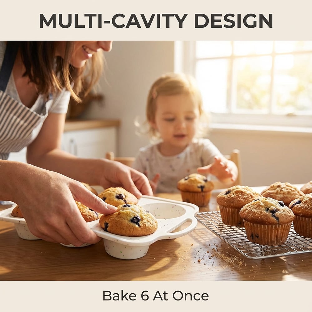 Silicone Deep Cake Mold for Egg-Based Pastries🧁