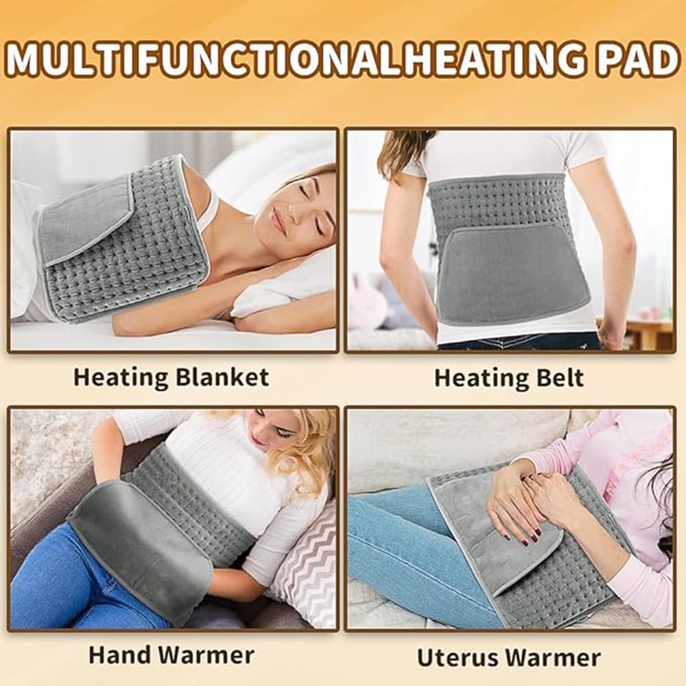 Electric Heat Belt for Back, Waist & Abdomen