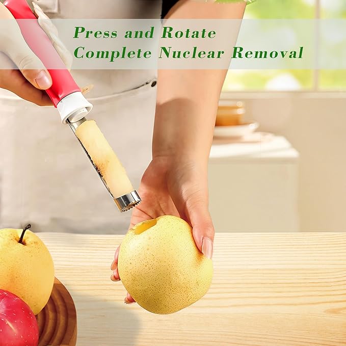 Explore the Ultimate Kitchen Efficiency with Our 2-in-1 Telescopic Fruit and Vegetable Peeler and Corer