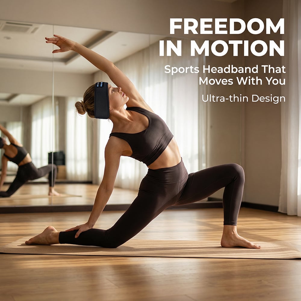 🎧 Bluetooth Sports Sleep Headband Headphones