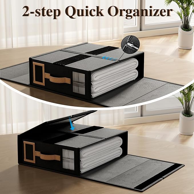 Foldable Sheet Storage Set – Keep Your Bedding Organized and Neat 🛏️✨
