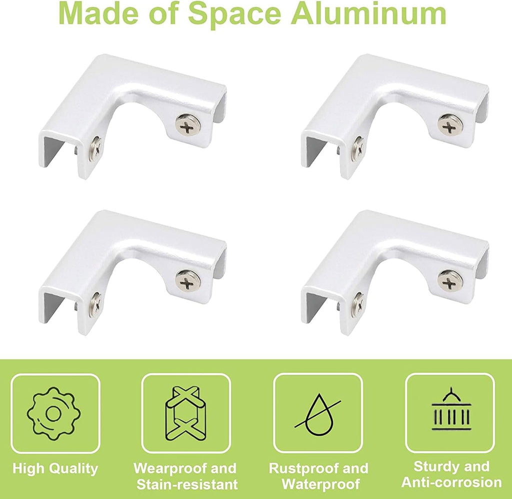 Glass Connector - Rimless Clip Holder