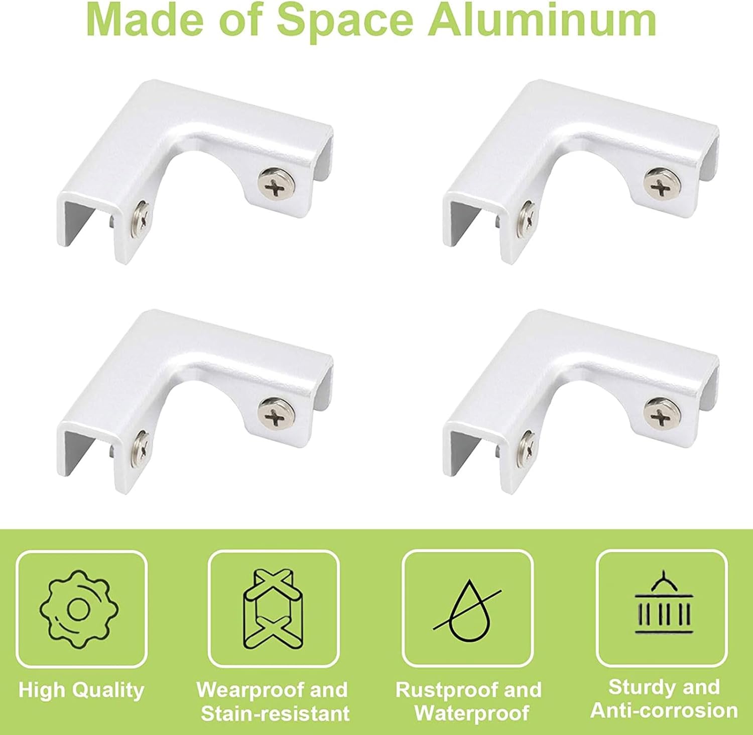 Glass Connector - Rimless Clip Holder