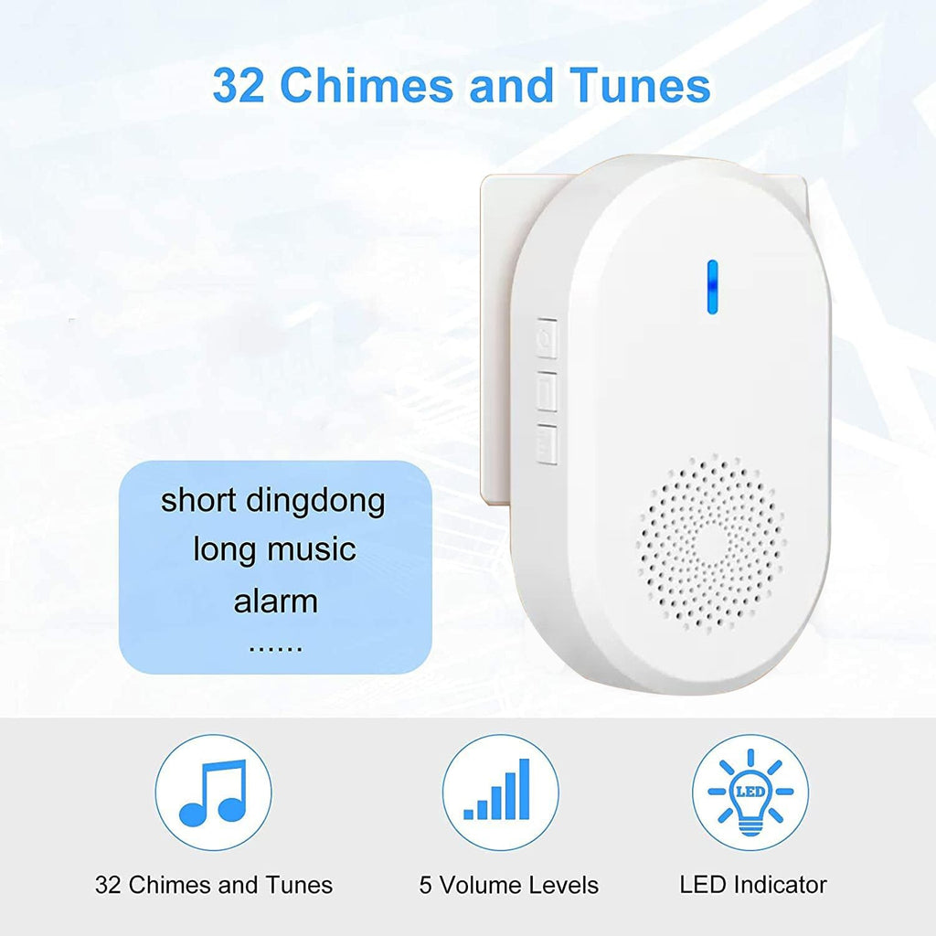 PIR Motion Detector with Alarm – Wireless and Reliable Protection