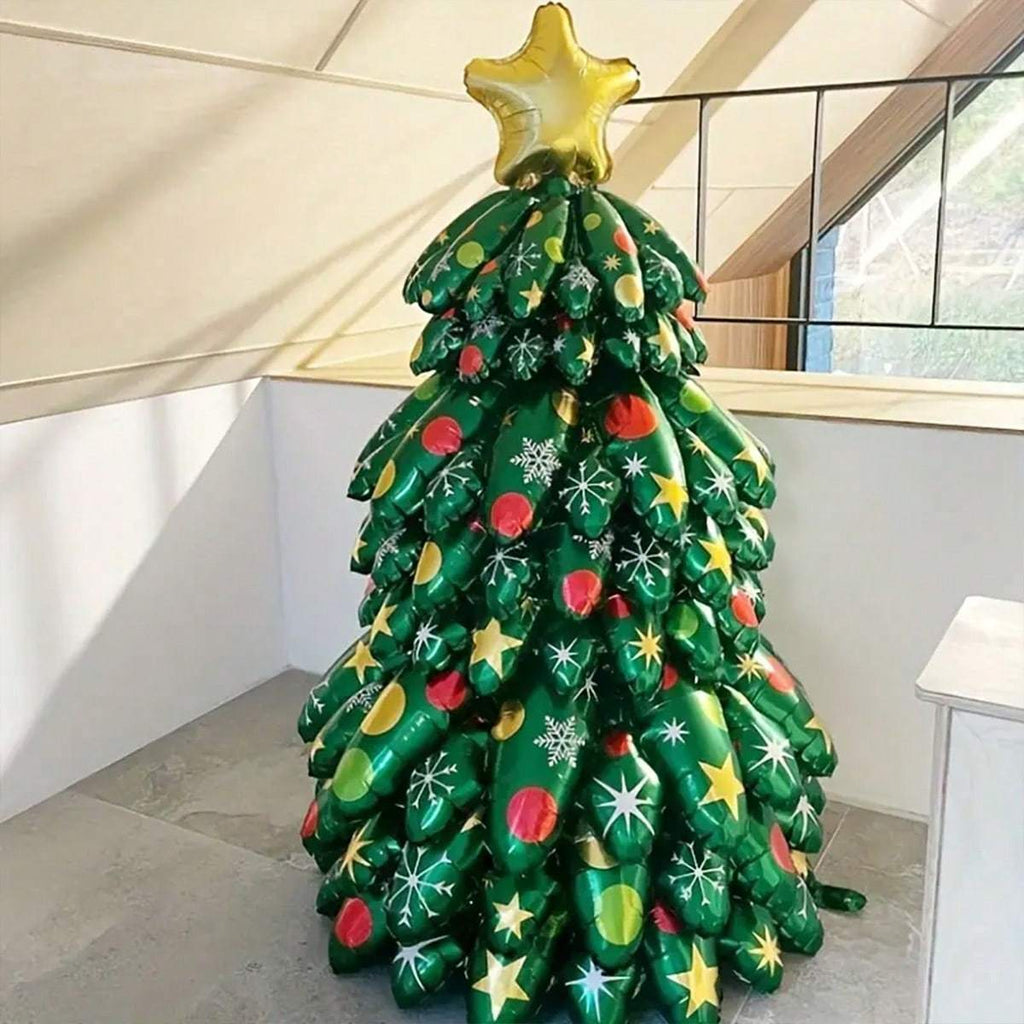 🎄4D Standing Large Christmas Tree Foil Balloon