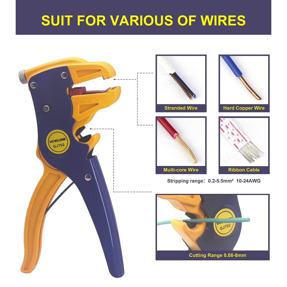 Automatic wire stripper