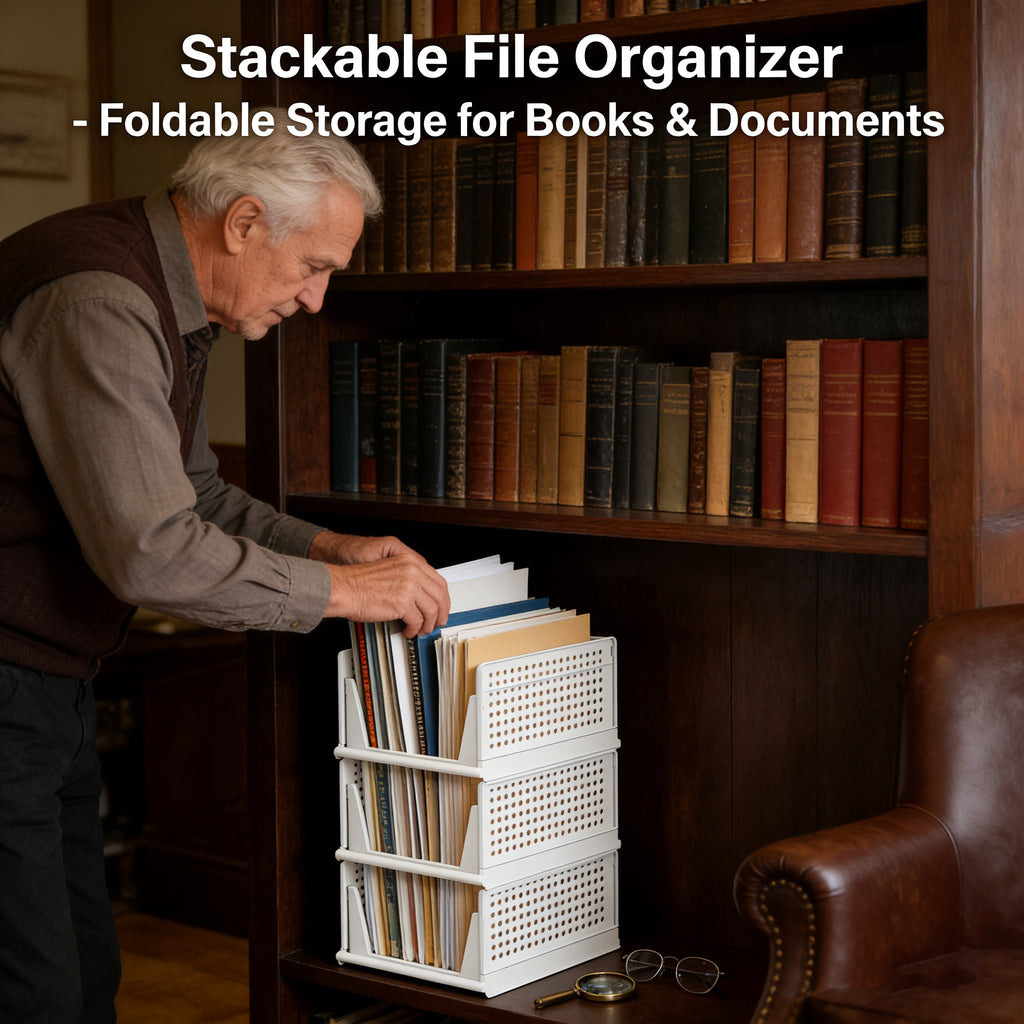 🏠 Foldable Stackable Closet Organizer Set