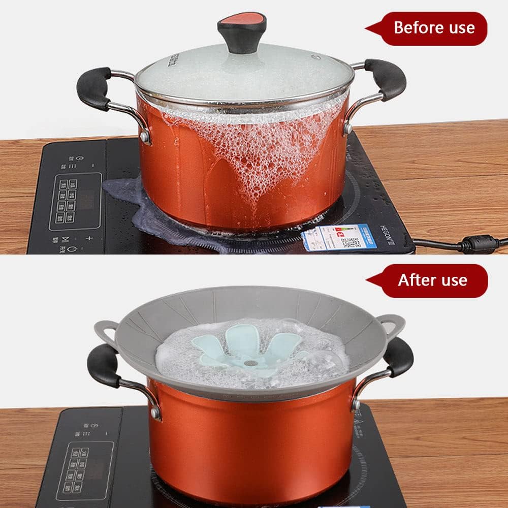 Anti-Overflow Silicone Lid for Pots and Pans