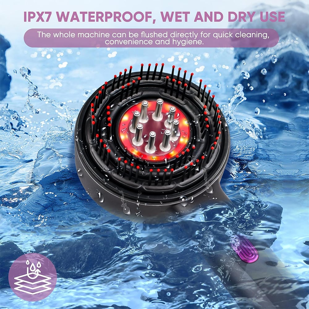 💆‍♀️ 3 in 1 Scalp Massager Hair Growth Hair Oil Applicator