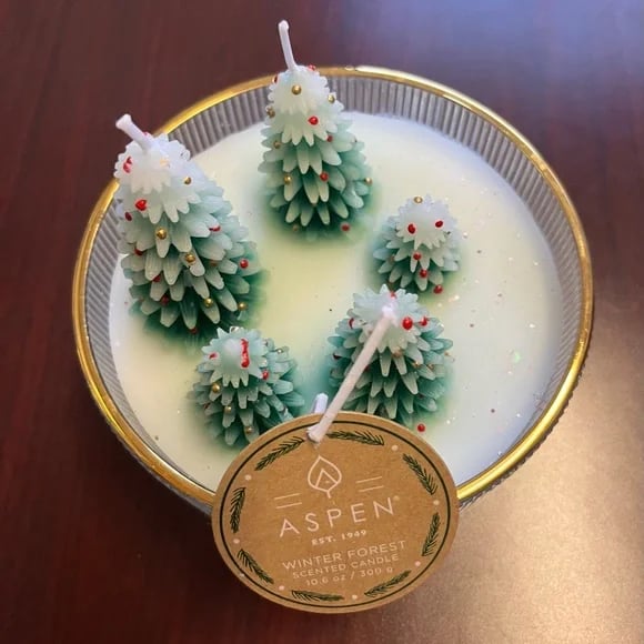 🎄Aspen Winter Forest Christmas Tree Scented Candle
