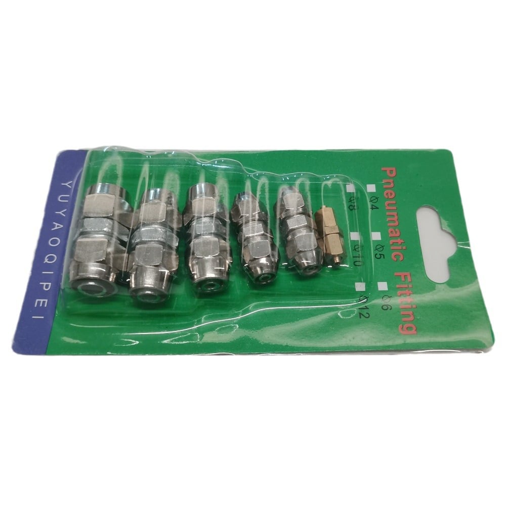 Air Pipe Quick Connector Accessories Iron Plastic Pneumatic PC Quick Plug