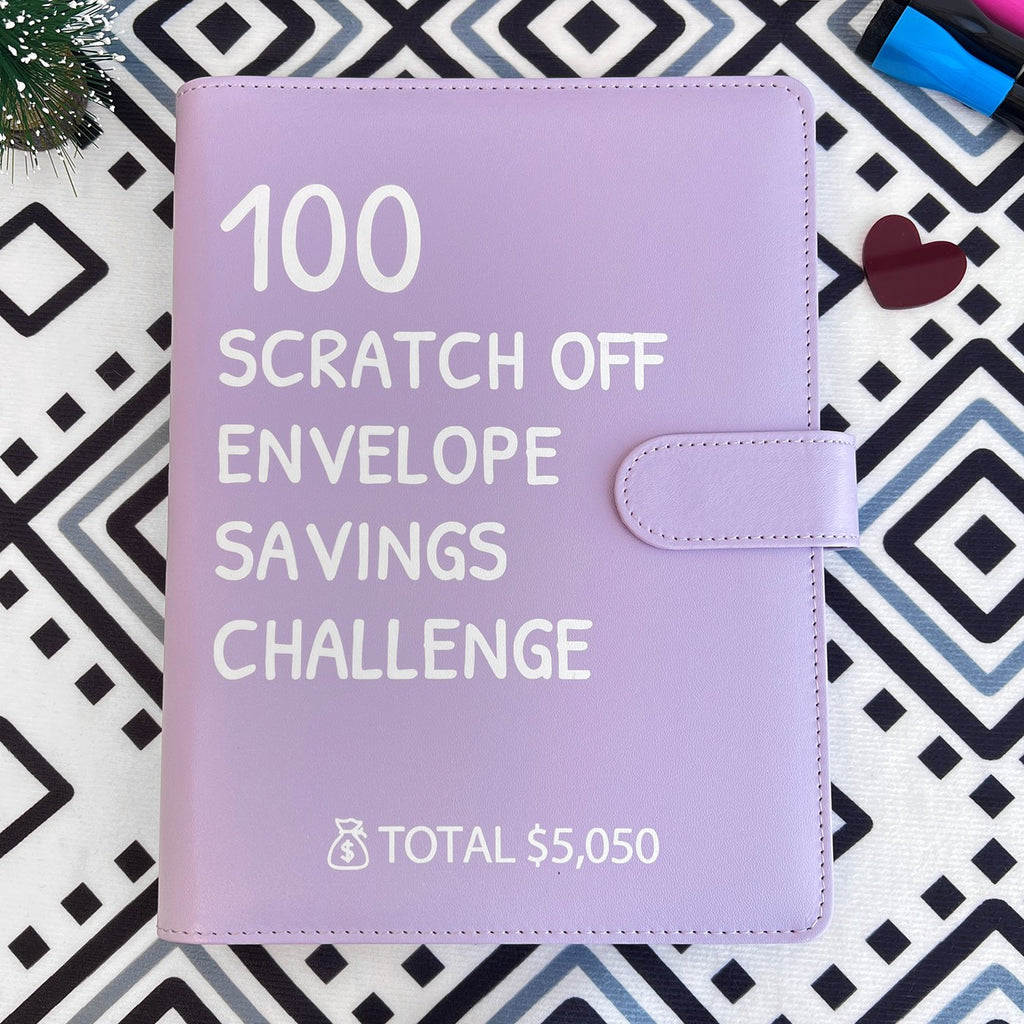 ✉️ 100 Envelope Challenge Binder
