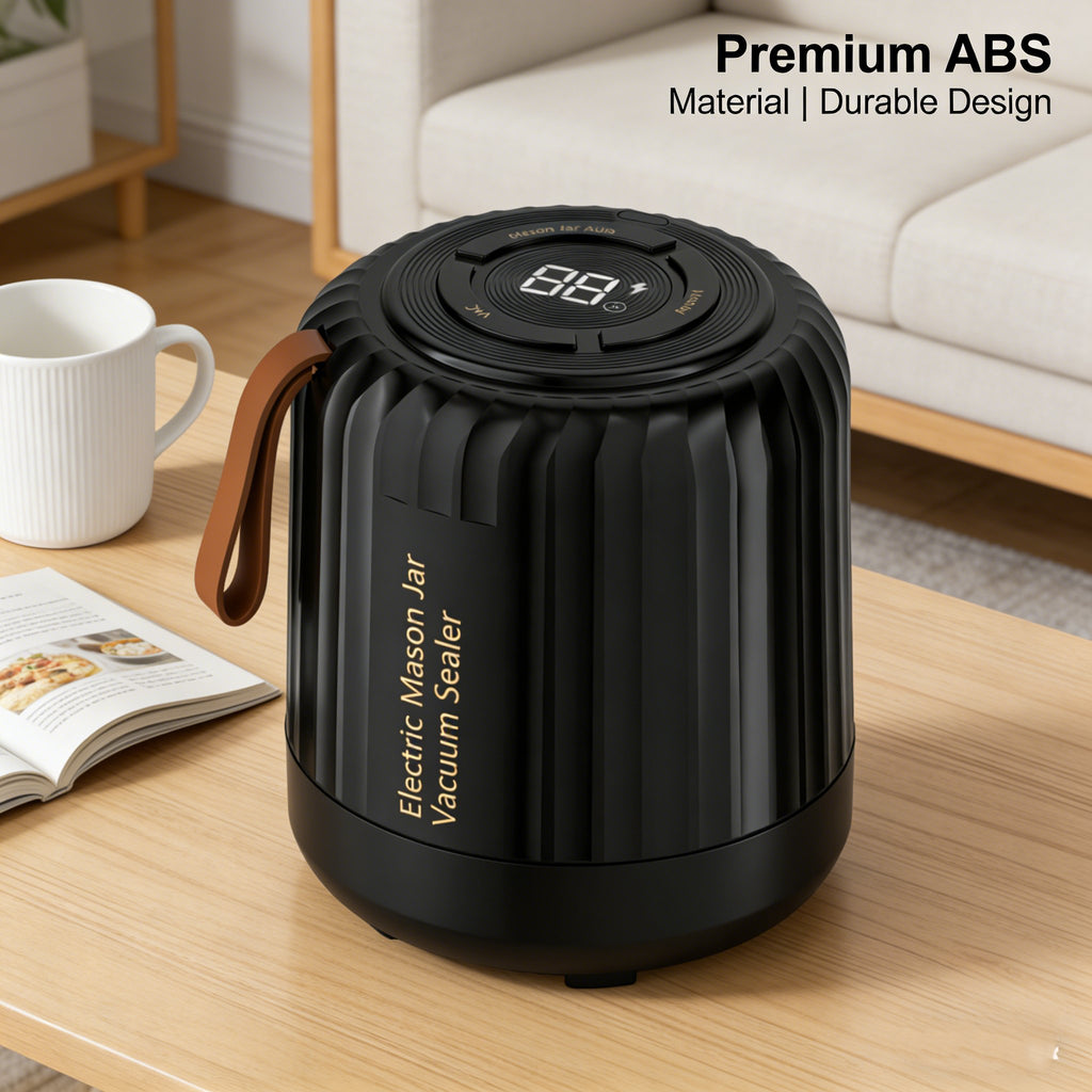 Electric Mason Jar Vacuum Sealer Kit🥗