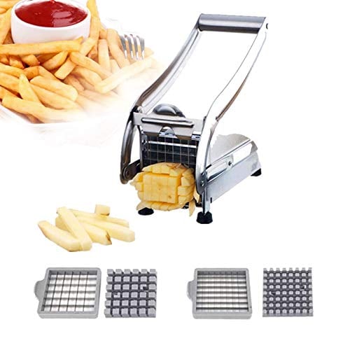 🍟 French Fry Cutter & Perfect Fries Every Time – Effortless Cutting in Seconds! 🔥