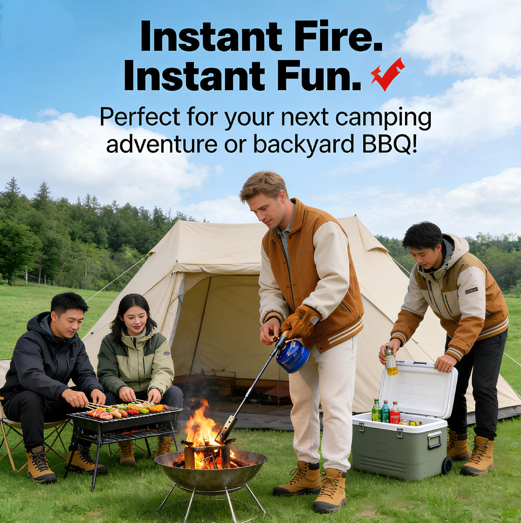 🔥Portable Detachable Butane Burner - Perfect for Outdoor Adventures
