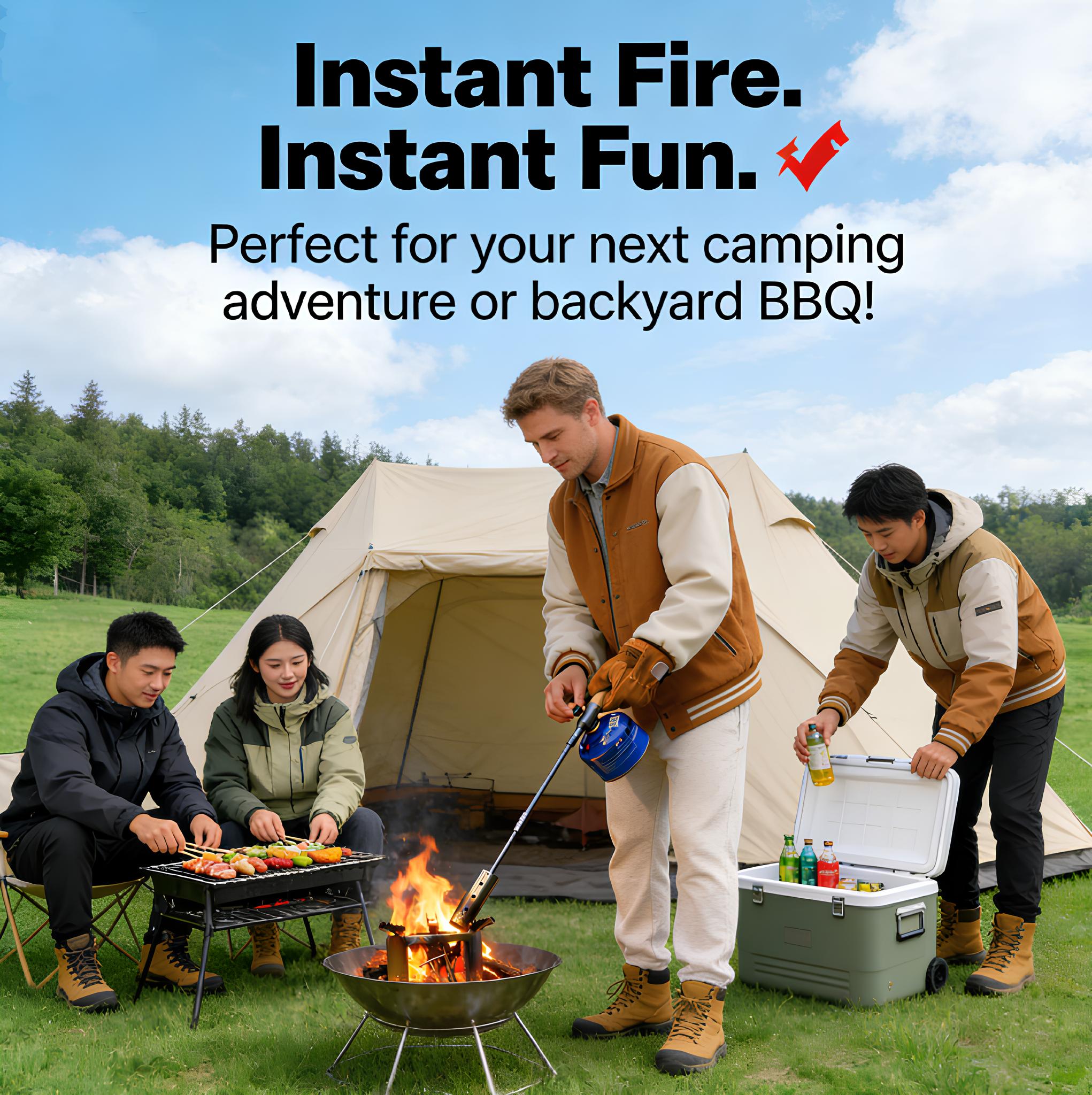 🔥Portable Detachable Butane Burner - Perfect for Outdoor Adventures