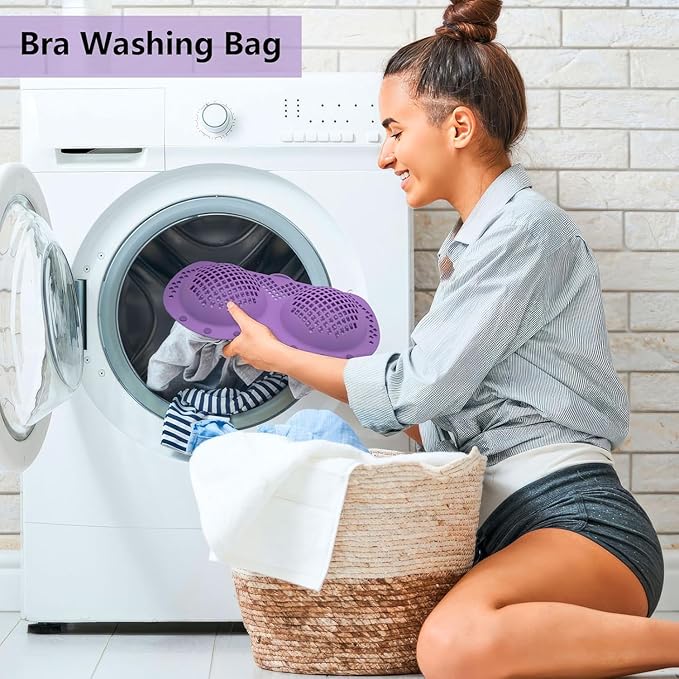 Premium Silicone Bra Washing Bags - Protect Your Delicates, Maintain Shape, and Simplify Laundry