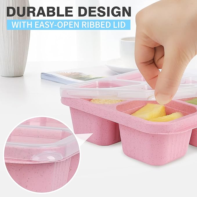 Bento Snack & Meal Prep Containers