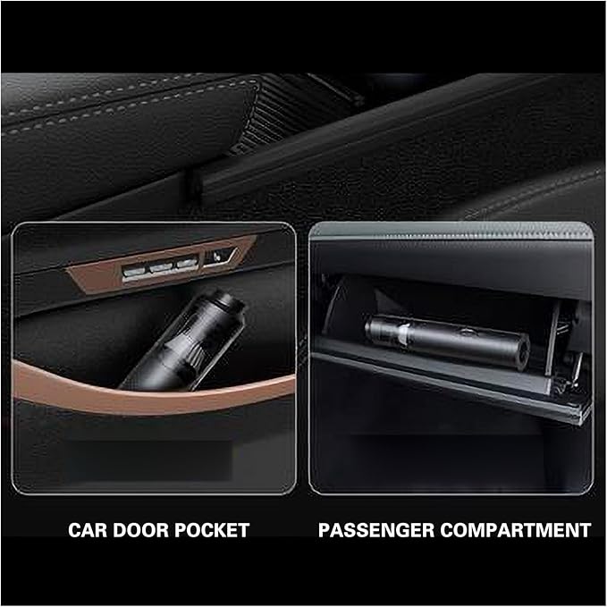 4-in-1 Multi-Function Car Vacuum Cleaner, Portable Air Pump, Wireless Vacuum & Mini Blower