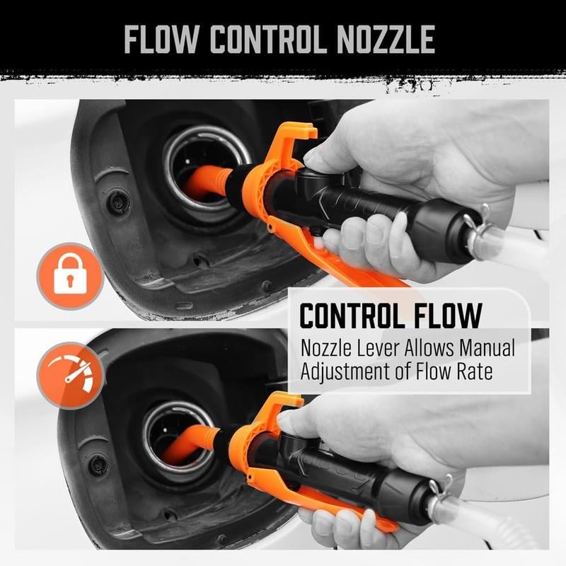 Portable Power Battery Pump (with Nozzle)