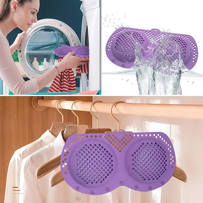 Premium Silicone Bra Washing Bags - Protect Your Delicates, Maintain Shape, and Simplify Laundry
