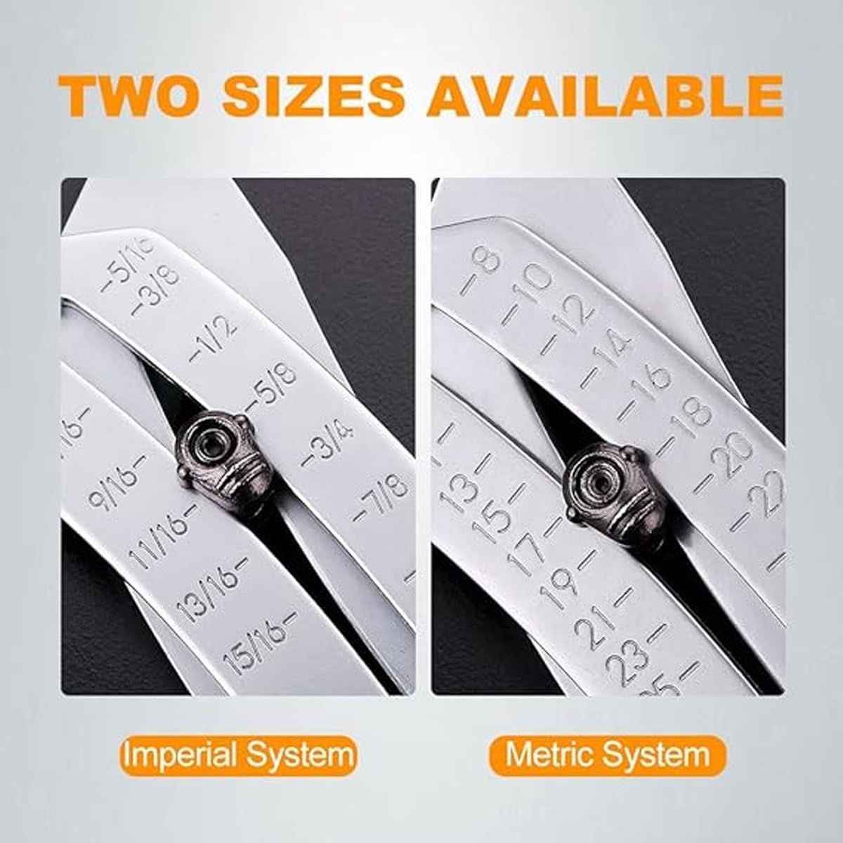 Portable Precise Thread Size Checker Keychain