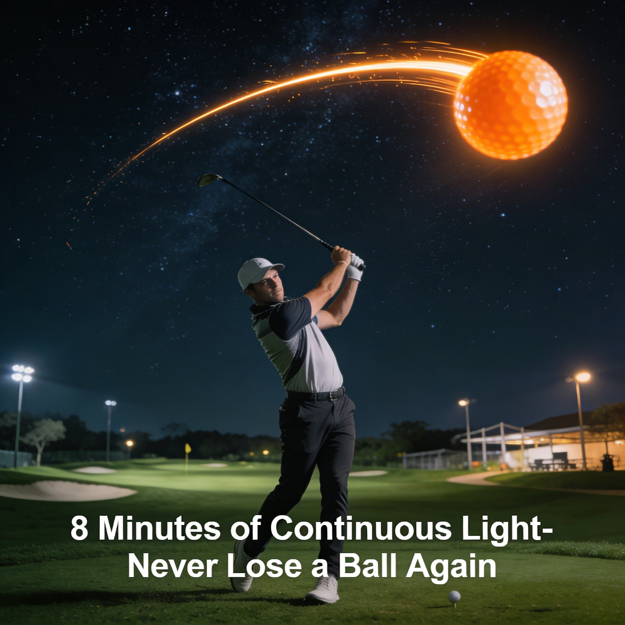 🌟 Glow in the Dark LED Golf Balls