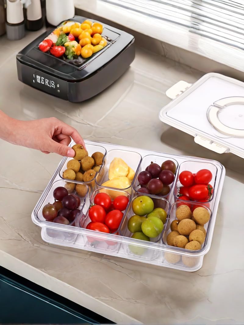 Ultimate Snackle Box with Lid – Portable & Convenient Food Storage