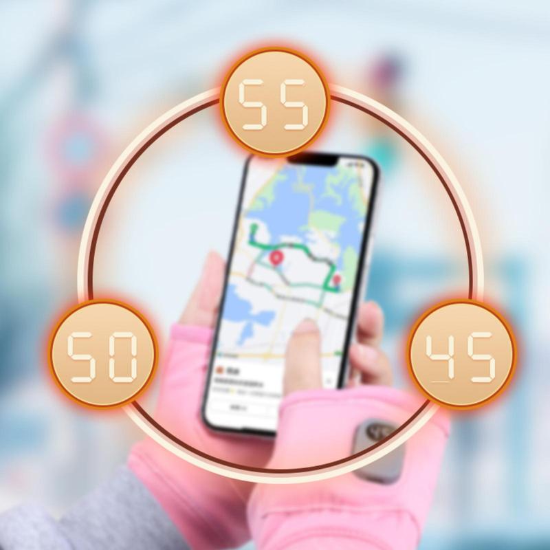 Smart Thermostatic Heated Fingerless Gloves