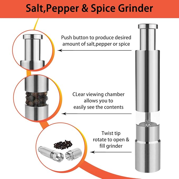 Salt, Pepper & Spice Grinder
