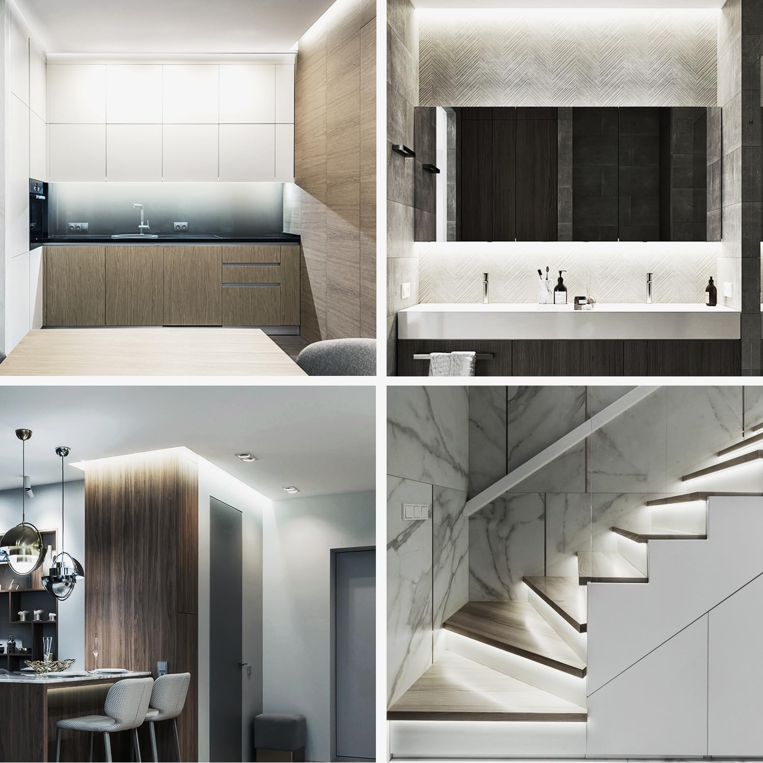 LED Strip Lights Dimmable - with Remote & App Control LED Strip Lights