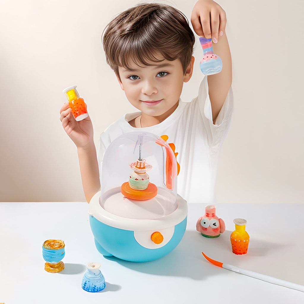 Kids Power Pottery Wheel Toy Electric