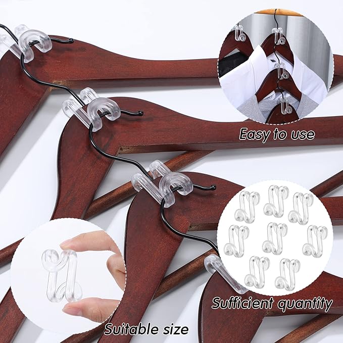 Space-Saving Hanger Extender Hooks – Perfect Closet Organizers