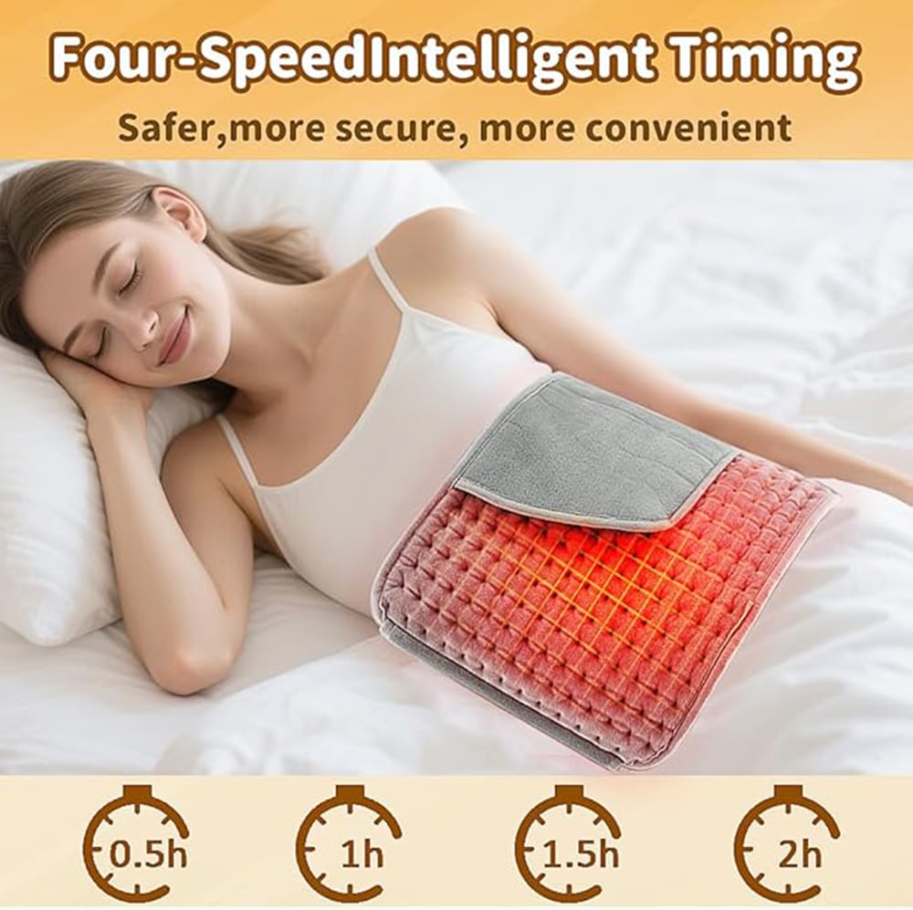 Electric Heat Belt for Back, Waist & Abdomen