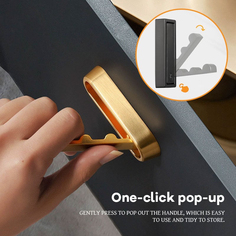 Multifunctional Hidden Furniture Handle