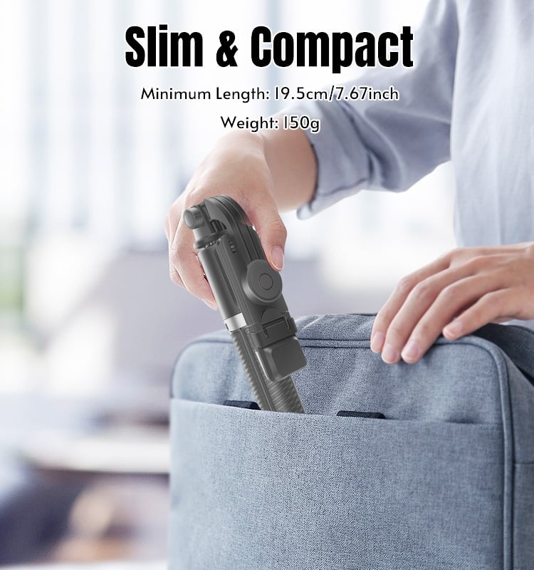 Magnetic Tripod for Mobile Phones - Capture Moments Effortlessly!