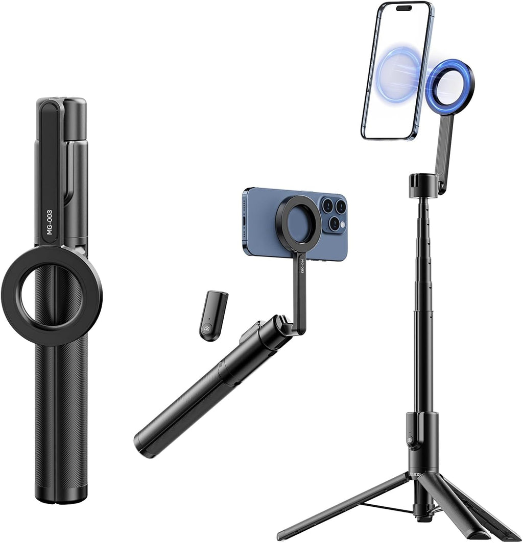 Magnetic Tripod for Mobile Phones - Capture Moments Effortlessly!