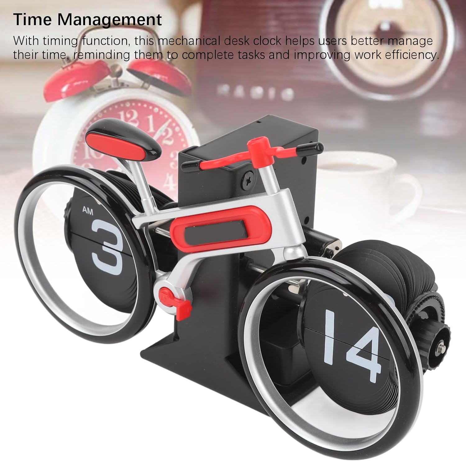 Bicycle Flip Clock