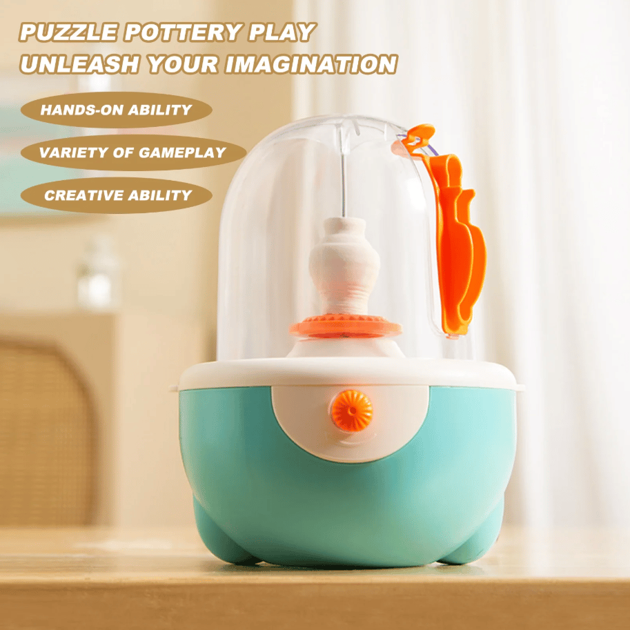 Kids Power Pottery Wheel Toy Electric
