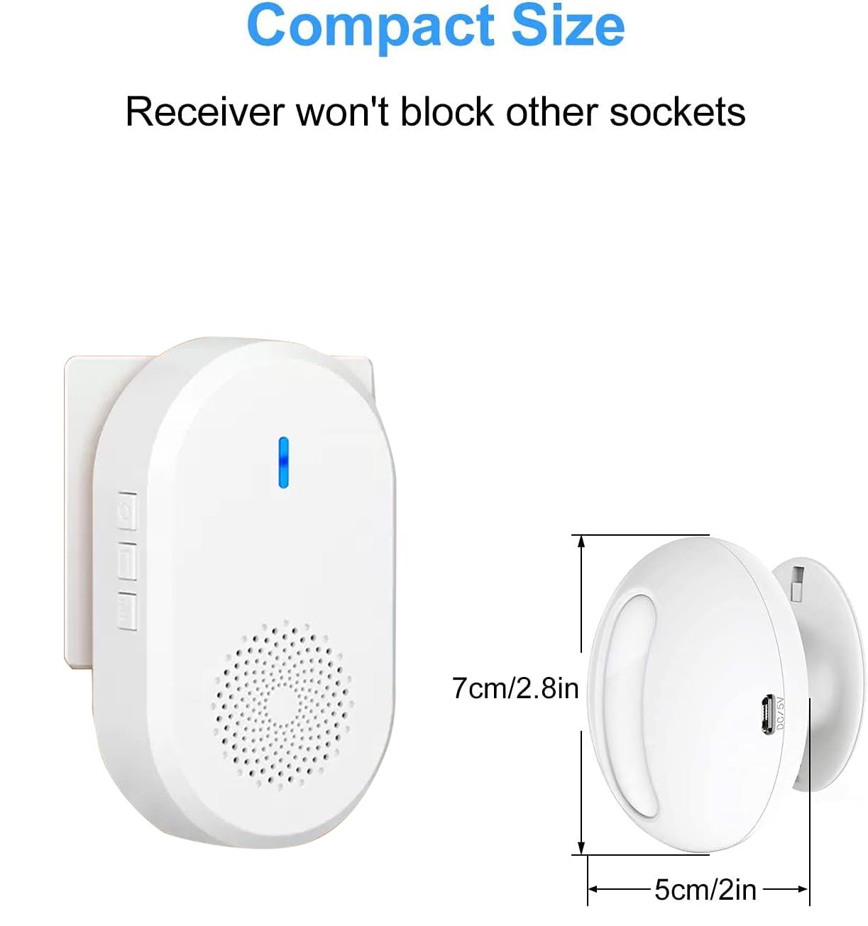 PIR Motion Detector with Alarm – Wireless and Reliable Protection