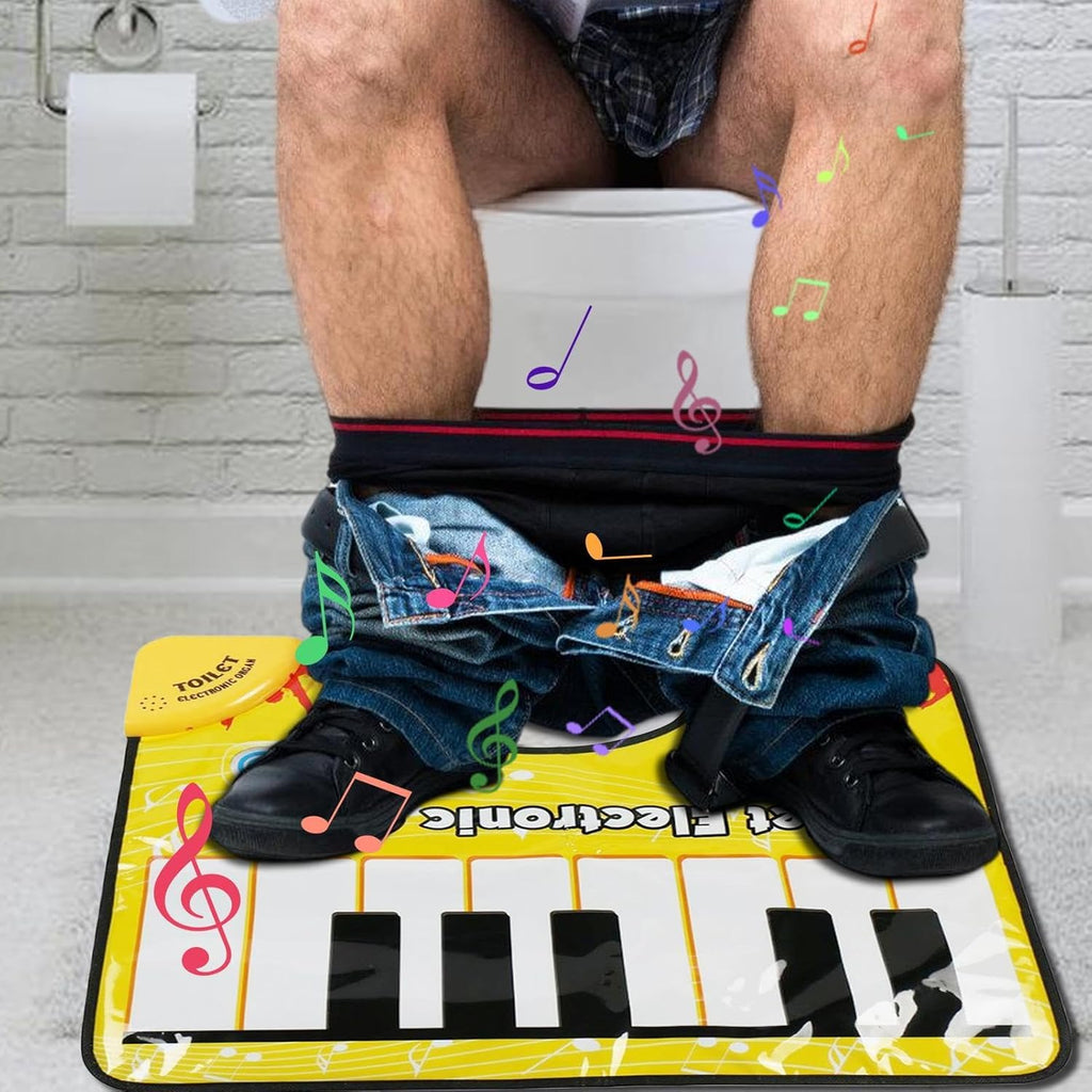 Toilet Piano Sound Pad - This is a great gag gift for all ages